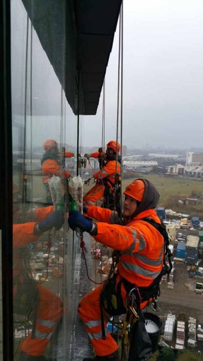 Rappel IRATA Industrial Rope Access and Abseiling Services - Building Cleaning, Post Construction Cleaning, Post Build Cleaning and Window Cleaning London