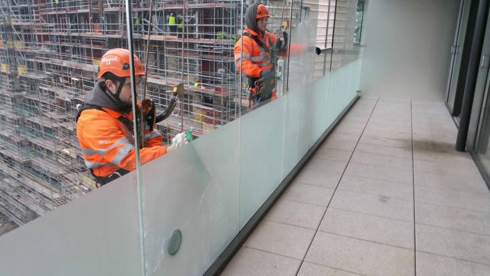 Rappel IRATA Industrial Rope Access and Abseiling Services - Building Cleaning, Post Construction Cleaning, Post Build Cleaning and Window Cleaning London