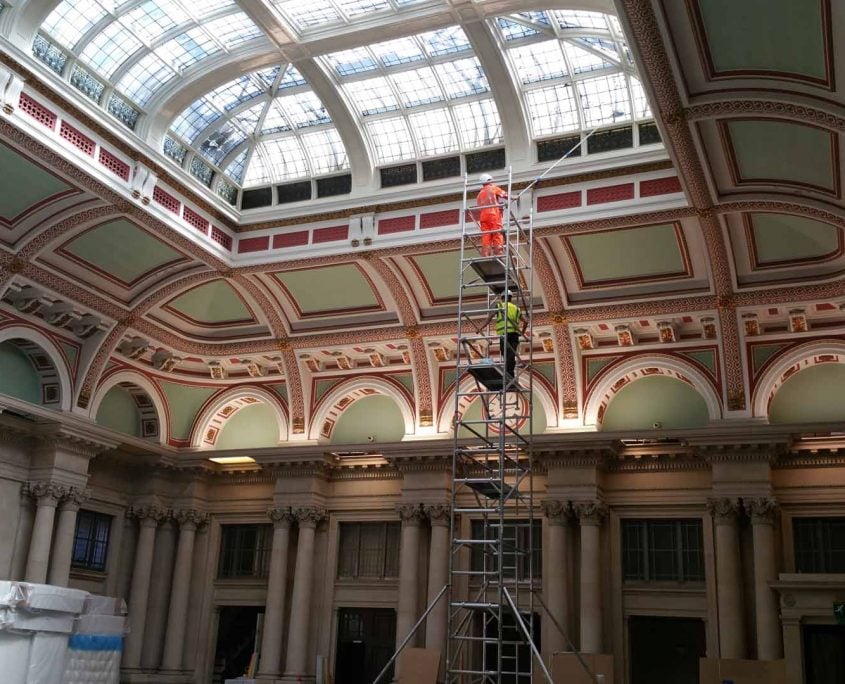 Rappel IRATA and PASMA Tower High Level Atrium Cleaning Works