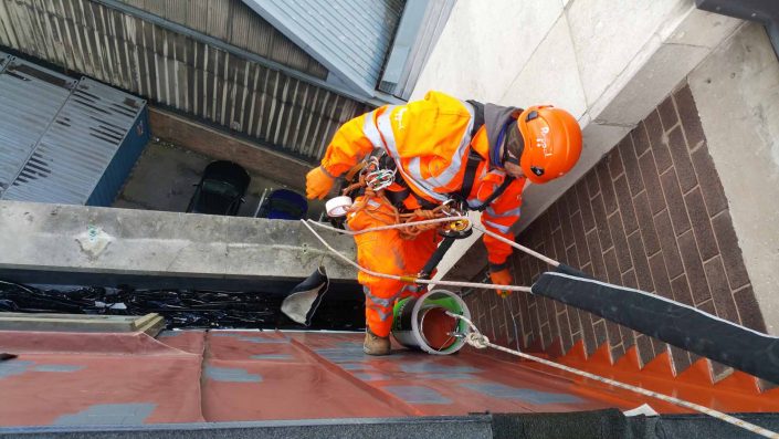 Rappel IRATA Industrial Rope Access and Abseiling Services - Cladding Painting and Coating Manchester