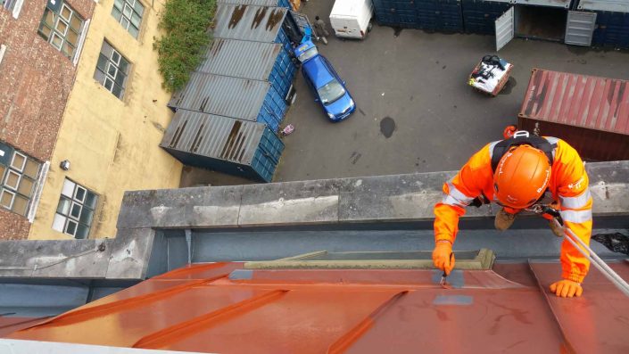 Rappel IRATA Industrial Rope Access and Abseiling Services - Cladding Painting and Coating Manchester