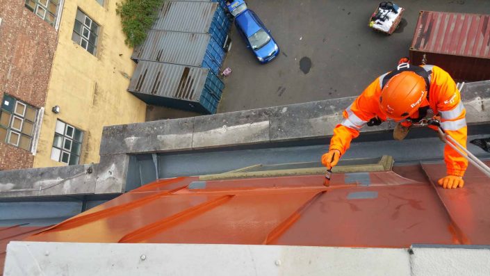 Rappel IRATA Industrial Rope Access and Abseiling Services - Cladding Painting and Coating Manchester