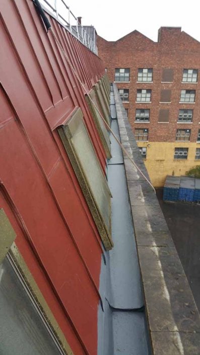 Rappel IRATA Industrial Rope Access Abseiling Gutter Repairs and Waterproofing Works