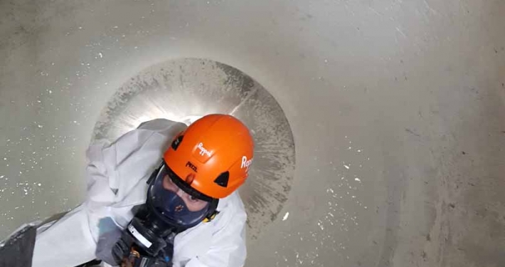 Rappel Rope Access and Confined Space Flour Silo Cleaning Works