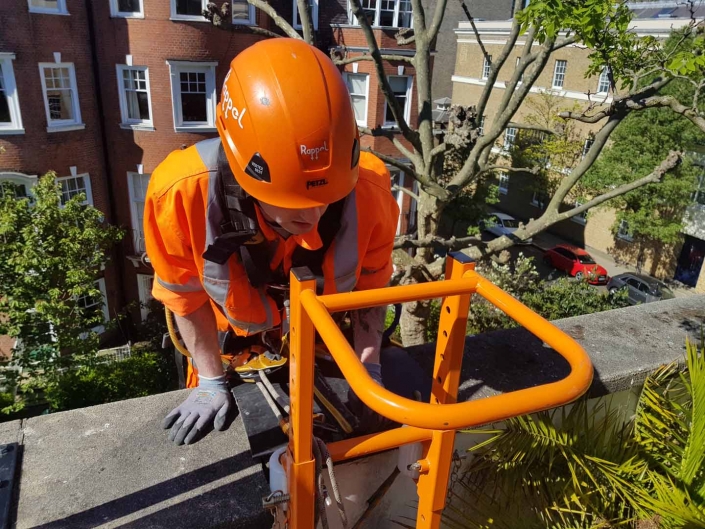 Rappel Rope Access and Abseil Drainage Painting Works London