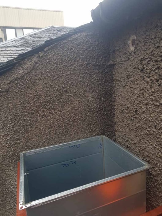 Rappel Rope Access Kitchen Extract Ducting Installation Works - Glasgow