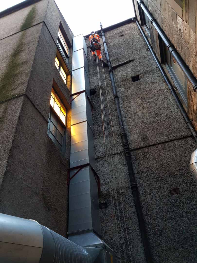 Ducting Installation Works Glasgow Rappel