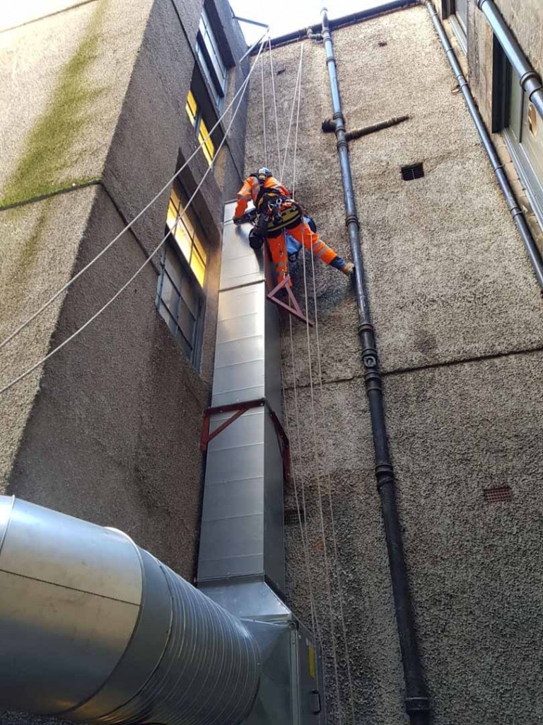 Ducting Installation Works Glasgow Rappel