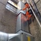 Rappel Rope Access Kitchen Extract Ducting Installation Works - Glasgow