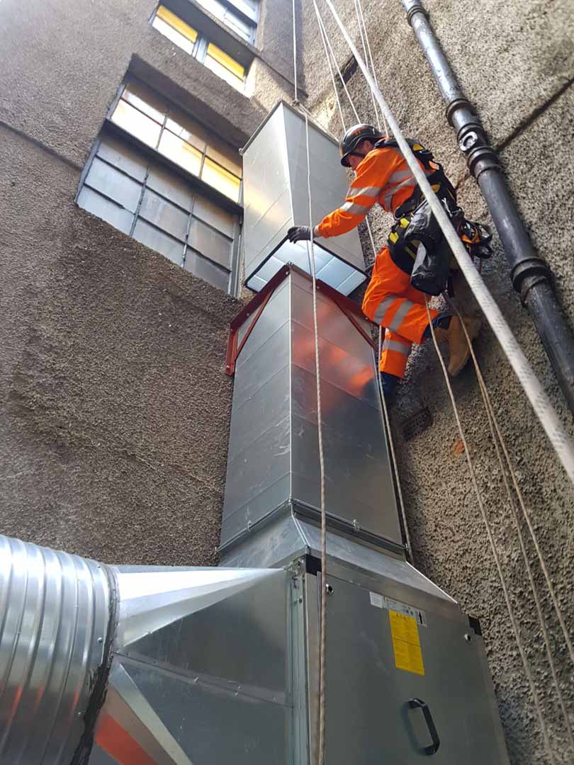 Ducting Installation Works Glasgow Rappel
