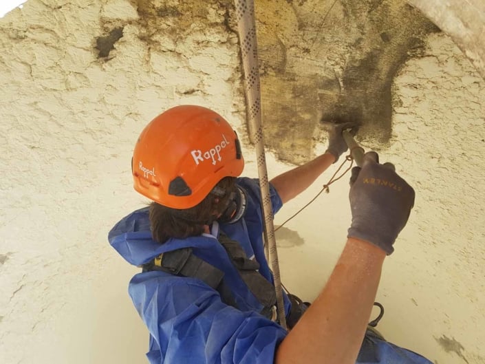 Rappel Rope Access Flour Silo Deep Cleaning Works, Steam / Hot Pressure Wash and Sanitise