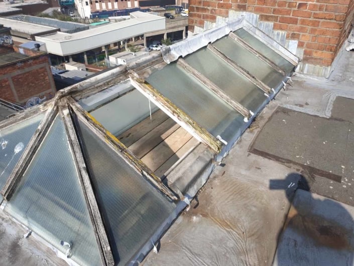 Window & Roof Lantern Restoration Works - Liverpool
