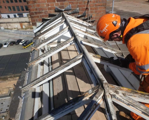 Window & Roof Lantern Restoration Works - Liverpool