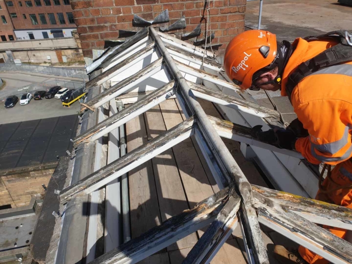 Window & Roof Lantern Restoration Works - Liverpool