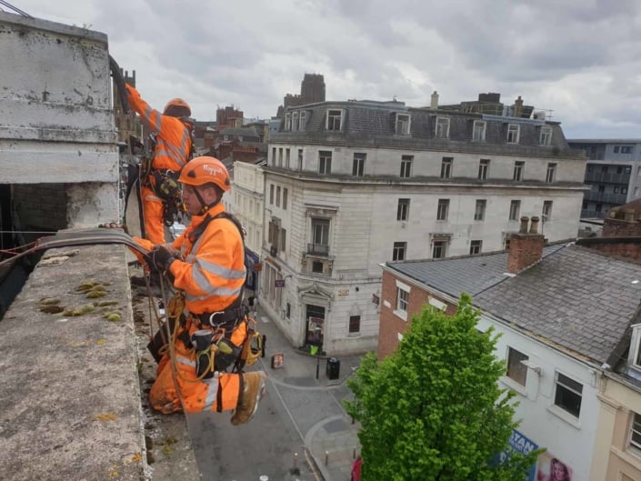 Abseil Building Survey - Liverpool