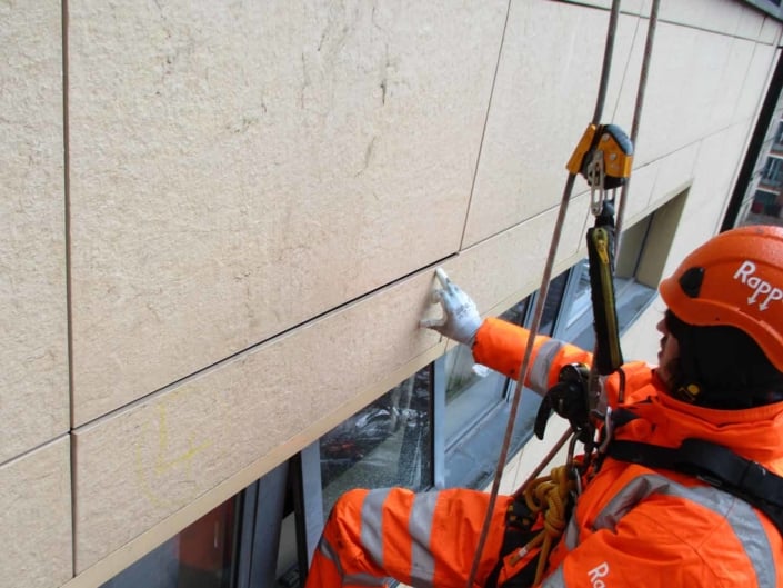 Rope Access Abseil Building Survey & Inspection - Manchester