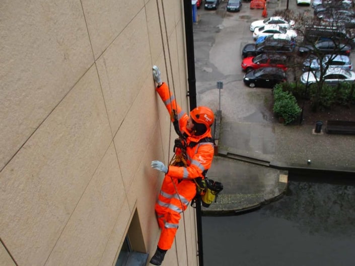 Rope Access Abseil Building Survey & Inspection - Manchester