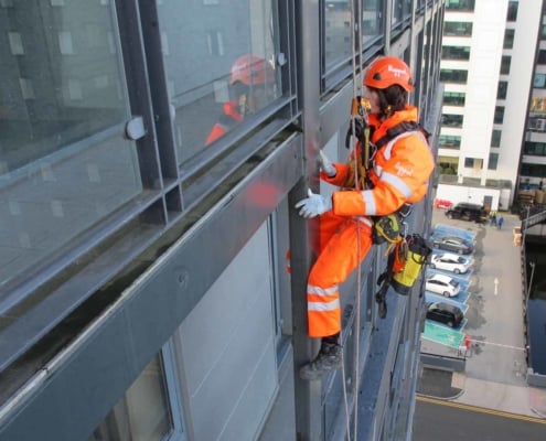 Rope Access Abseil Building Survey & Inspection - Manchester
