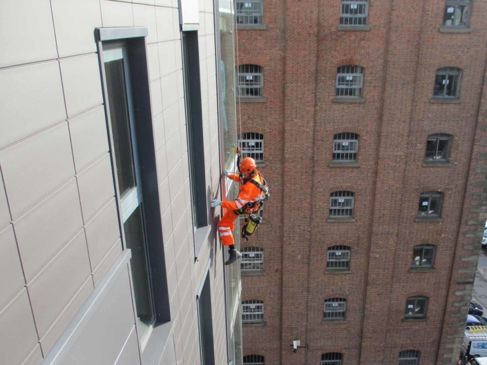 Rope Access Abseil Building Survey & Inspection - Manchester