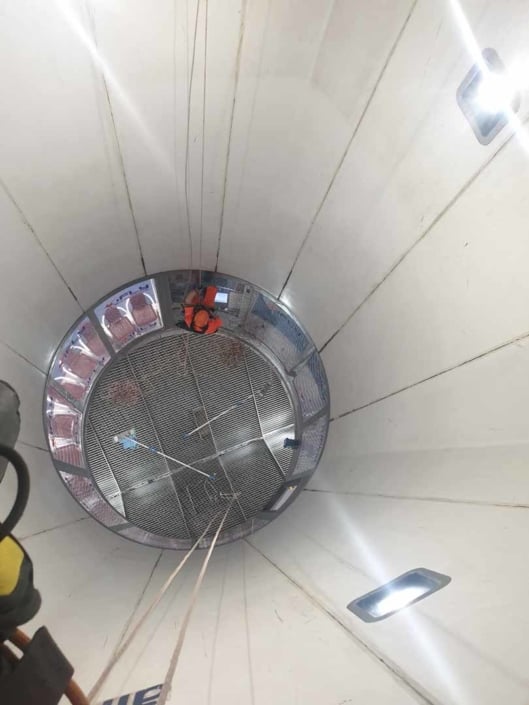 Indoor Wind Tunnel High Level Cleaning - iFLY Manchester