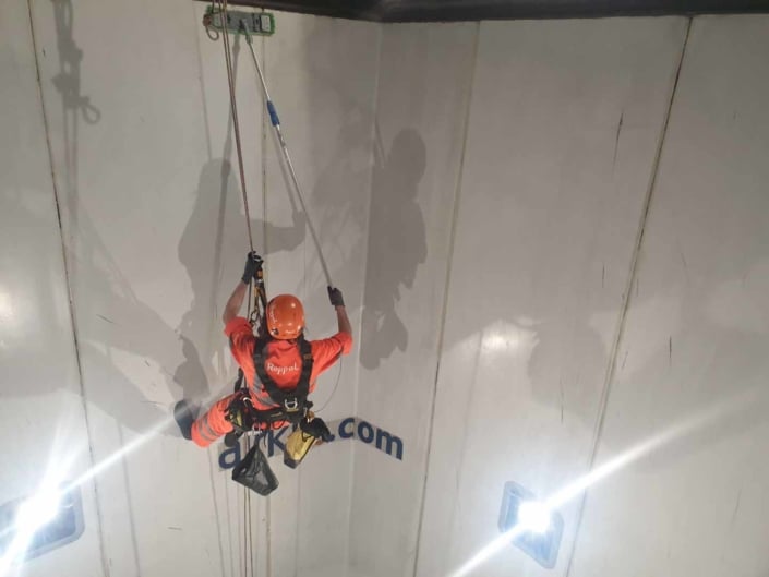 Indoor Wind Tunnel High Level Cleaning - iFLY Manchester