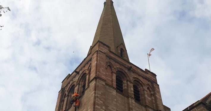 Church Maintenance, Cleaning & Bird Netting Services - Manchester