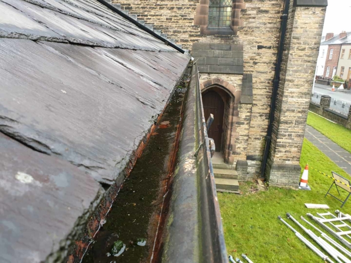 Rainwater Goods & Gutter Cleaning - St Mark's Church